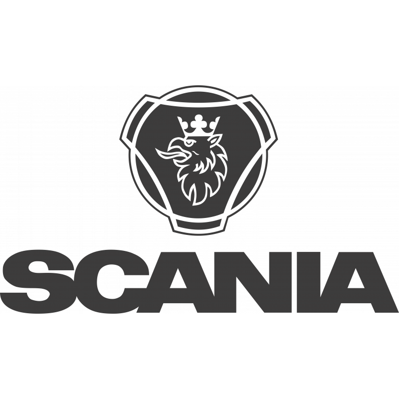 Aufkleber Scania Schriftzug II